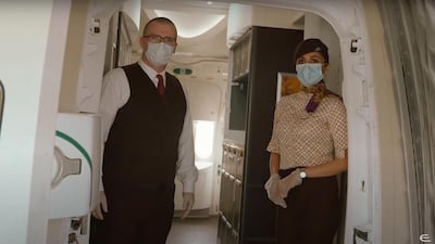 Etihad has commended its employees working through the pandemic with a new video. Etihad / YouTube