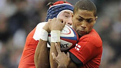 Delon Armitage shows a safe pair of hands in his impressive England debut against the Pacific Islanders on Saturday.