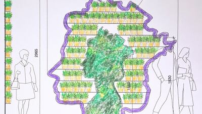 This year there are plans for a floral sculpture portrait of the queen, which will be among the tributes in celebration of her platinum jubilee. PA