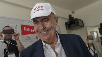 Fouad Makhzoumi has represented West Beirut in parliament since 2018. Bloomberg