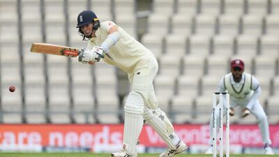 Zak Crawley of England. Getty