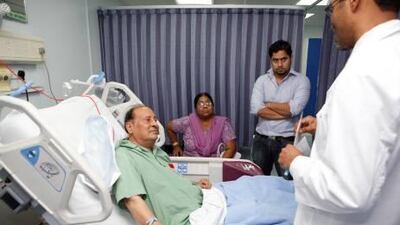 Quick thinking by his family helped Aftab Ahmed Ismail Sheikh avoid serious damage after a 'silent' heart attack.