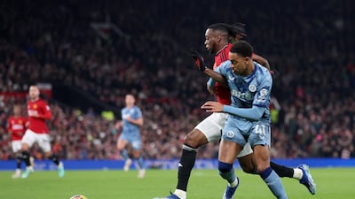 Found it tough going forward against the defensively astute Wan-Bissaka. Reduced to mostly defensive contributions in the second half. Getty Images