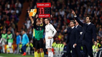 Bale has been used as a substitute in a number of recent matches. Reuters