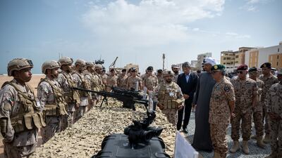 The joint exercise sought to expand the scope of co-operation in enhancing military capabilities
