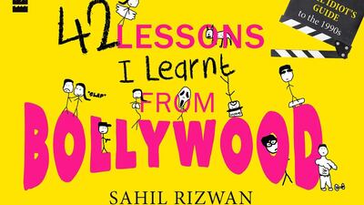 In his debut book, Sahil Rizwan wittily picks apart Bollywood films of the 1990s - ones he grew up watching. Courtesy HarperCollins Publishers India