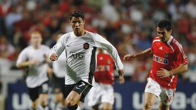 2006-7 28 goals (Manchester United 23, Portugal 5). Getty Images