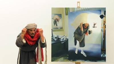 Khalil Rabah's 'Untitled, All is well'. Courtesy of Khalil Rabah / Sfeir-Semler Gallery Beirut/Hamburg