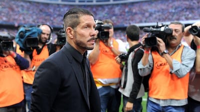 Diego Simeone led Atletico Madrid to the Champions League final last season. Denis Doyle / Getty Images