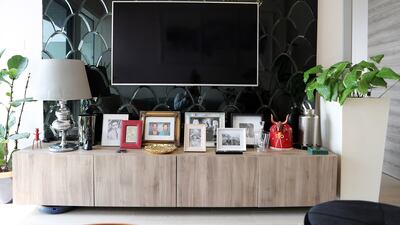 The living room. Pawan Singh / The National