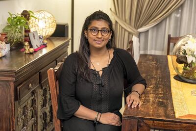 Ms Thampi is planning to save for key life goals, such as moving out of home and settling down. Antonie Robertson/The National