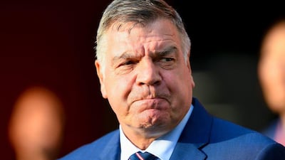 Sam Allardyce, the England manager. Joe Klamer / AFP
