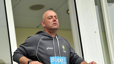Darren Lehmann, the Australian coach, says though he and England's Andy Flower 'talk all the time', he is not planning to discuss the sledging from the first Test at Brisbane and ways to tone it down. Glyn Kirk / AFP
