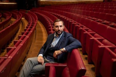 Paolo Petrocelli says Dubai Opera’s return is an early sign of movement on the events calendar. Antonie Robertson / The National