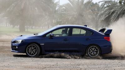 7. Subaru WRX STI. Pawan Singh / The National