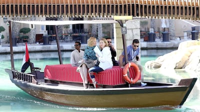 Cate Blanchett, centre, arrives for the IWC Photocall on day two of the 14th annual Dubai International Film Festival held at the Madinat Jumeriah Complex. Vittorio Zunino Celotto / Getty Images for Diff