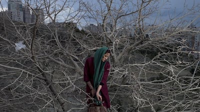 Somayeh, a divorced woman who is a teacher and living in Tehran. From Blank Pages of an Iranian Photo Album. Courtesy of Newsha Tavakolian.