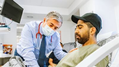 Khalifa Dawood hopes to be able to enjoy life after the treatment. Photo: Cleveland Clinic