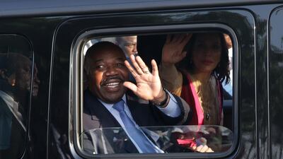 The court in Libreville rejected the request as "inadmissible". AFP