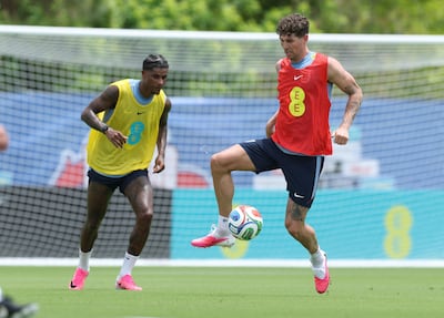 John Stones, right, brings a wealth of experience to the England squad. AFP