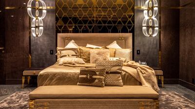 The property is being sold fully furnished by interior design service La Contessina.