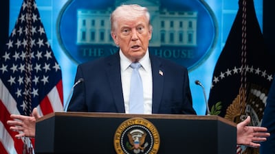 US President Donald Trump has said he secured a pledge from Israel to refrain from launching attacks on Beirut. Getty Images