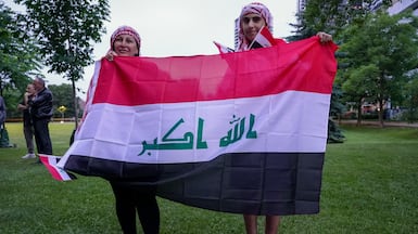 Iraq fans have been proud to see their team compete in a World Cup for the first time in 40 years. Joshua Longmore / The National