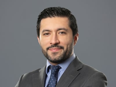 Masdar chief financial officer Mazin Khan. Photo: Masdar