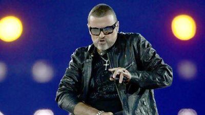 George Michael, who is recovering from a recent car accident, is making a new album. AFP Photo /Adrian Dennis