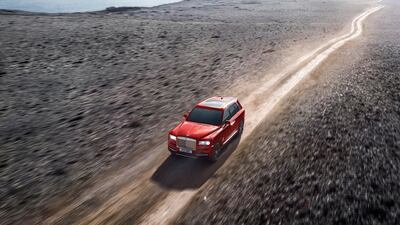 The Cullinan has night vision, pedestrian- and wildlife-collision alerts and four cameras. Rolls-Royce