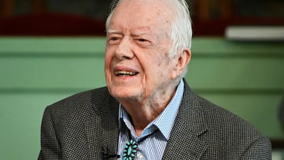 Jimmy Carter has 'decided to spend his remaining time at home with his family'. AP