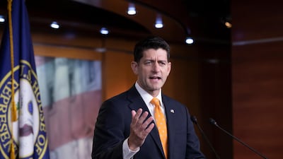 Mr Ryan firmly rejected an effort by House conservatives to impeach Rod Rosenstein, who oversees special counsel Robert Mueller's Russia investigation. AP Photo/J. Scott Applewhite