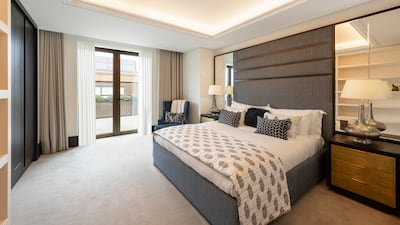 A bedroom suite with terrace