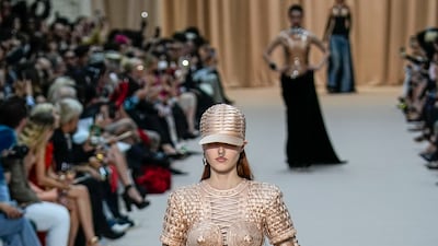 The Jean Paul Gaultier haute couture autumn/winter 2022-2023 show as part of Paris Fashion Week.