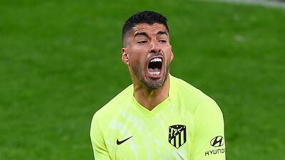 Atletico Madrid forward Luis Suarez. AFP