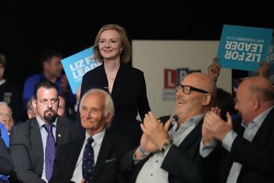 Polls suggest Liz Truss is more popular among the Conservative members who will select the next prime minister. Getty