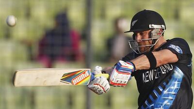 Brendon McCullum of New Zealand. Andrew Biraj / Reuters