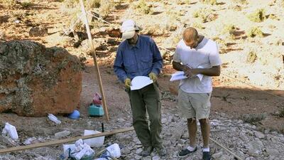 The previous record holder, also in Argentina, the Argentinosaurus, was estimated to measure 36.6m. Museo Egidio Feruglio / AFP Photo