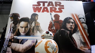 Star Wars' BB-8. EPA