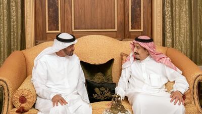 Sheikh Mohamed holds talks with King Salman in Riyadh