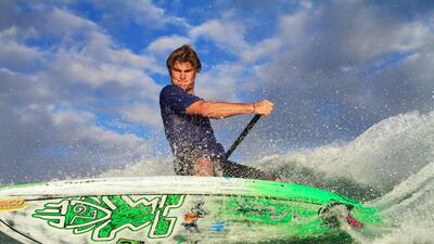 Zane Kekoa Schweitzer. Courtesy: Surf Shop Arabia