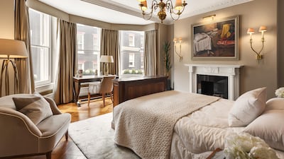 The principal bedroom suite