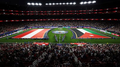General view inside the stadium before the match. Reuters