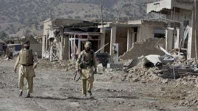 Pakistani troops in South Waziristan in 2009; North Waziristan is now their battlefield. Anjum Naveed / AP