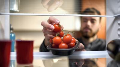 Storing tomatoes in the fridge or in a bowl on your kitchen surface won't make a difference to taste, a new study finds. Getty