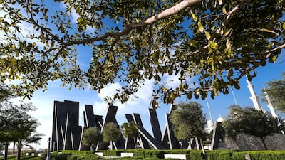 The National's best pictures of the year: Wahat Al Karama in Abu Dhabi. Victor Besa/The National