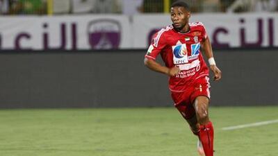 Al Jazira midfielder Yaser Matar.