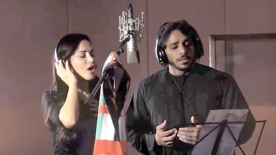 Italian singer Princess Bee teamed up with Emirati musician Harbi Al Amri for the song and video to Emaraat.