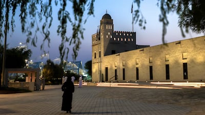 Al Maqta'a Museum in Abu Dhabi. All photos: Victor Besa / The National