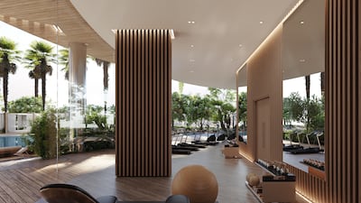 Modern gym facilities.